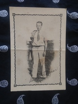 Post Card 1935 Dated Dick Cooper Professional Parachutist and Stunt Aeri... - $80.00