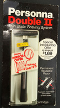 Vintage Sealed Personna Double Ii Twin Blade Shaving Razor - $11.55