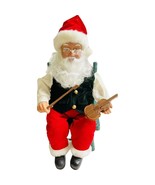 Musical Movint Santa &quot;We Wish You a Merry Christmas&quot; Vintage by Trim A H... - £18.38 GBP