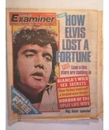 ELVIS PRESLEY Magazine NATIONAL EXAMINER Oct 18, 1977 [Y59Vb6] - £4.99 GBP