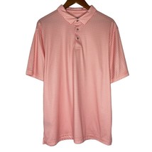 Pro Tour Golf Coolplay Orange Checkered Polo Shirt Size Large Men’s - $18.00