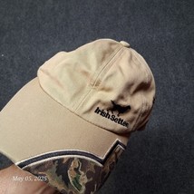 Redwing Irish Setter Boots Baseball Cap Hat Strapback Brown Twill - $17.60
