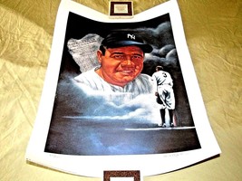 BABE RUTH THE YANKEES BAMBINO ARTIST ROBERT STEPHEN SIMON SIGNED AUTO L/... - $3,763.16 MXN