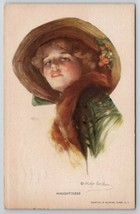 Philip Boileau Glamour Girl Haughtiness Artist Signed Postcard L27 - £6.35 GBP