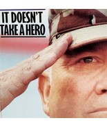 1992 General Schwarzkopf 1st Edition It Doesn&#39;t Take A Hero Autobiograph... - $34.99