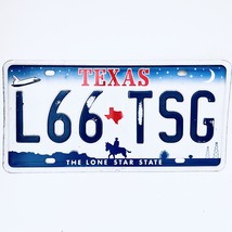  United States Texas Shuttle Passenger License Plate L66 TSG - £13.30 GBP