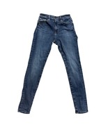 AG Farrah Ankle High Rise Skinny Jeans Size 26 Blue Denim - $333.13 MXN
