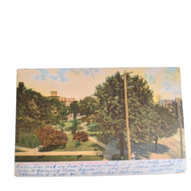 Postcard Lancaster County Prison and Grounds Pennsylvania Vintage Posted - $4.01