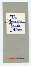 The American Airlines Traveler Menu Special Meals and Entrees - £14.27 GBP