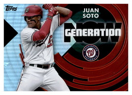 2022 Series 1 Generation Now #GN-3 Juan Soto Washington Nationals - £1.56 GBP