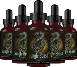 Jungle Beast Pro - Jungle Beast Pro Drops (5 Pack, 10Oz) - $121.38