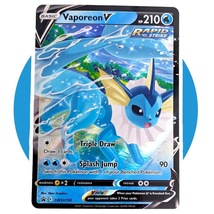 Sword &amp; Shield Pokemon Card (MM21): Vaporeon V SWSH150 - $14.90