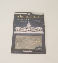 NEW Fascinations Metal Earth US Capitol Building Laser Cut 3D Model Kit 2012 - £8.62 GBP
