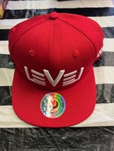 top level red  snapback baseball hat - $14.03
