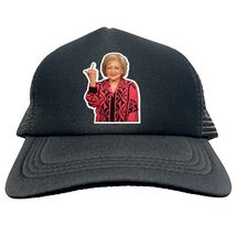 BETTY MIDDLE FINGER Trucker Cap Foam Baseball Cap Hat Logo Mesh HF0056 - $15.83