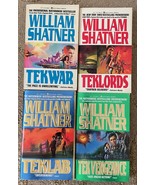 Tekwar/Teklords/Teklab/Tek Vengeance 4 paperback sci-fi lot William Shatner - €10,32 EUR