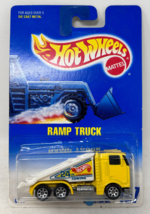 Vintage Hot Wheels Yellow Ramp Truck #187 With 7 Spoke Wheels - £3.92 GBP