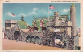 Chicago World&#39;s Fair Irish Village 1933 Illinois IL Postcard C52 - £2.39 GBP