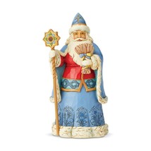 Jim Shore Ukrainian Santa Figurine 7" High Heartwood Creek Collection Christmas  image 1