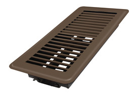 Deflecto Floor Register, 4 inches x 10 inches, in Brown, RGFB104 - £7.91 GBP