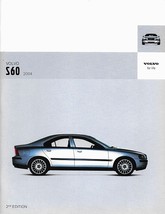 2004 Volvo S60 sales brochure catalog 04 2.5T T5 AWD - £6.29 GBP