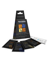 Wicked Sensual Care Teasers Coffee House Mix 9 Lubricant Packettes - $13.25