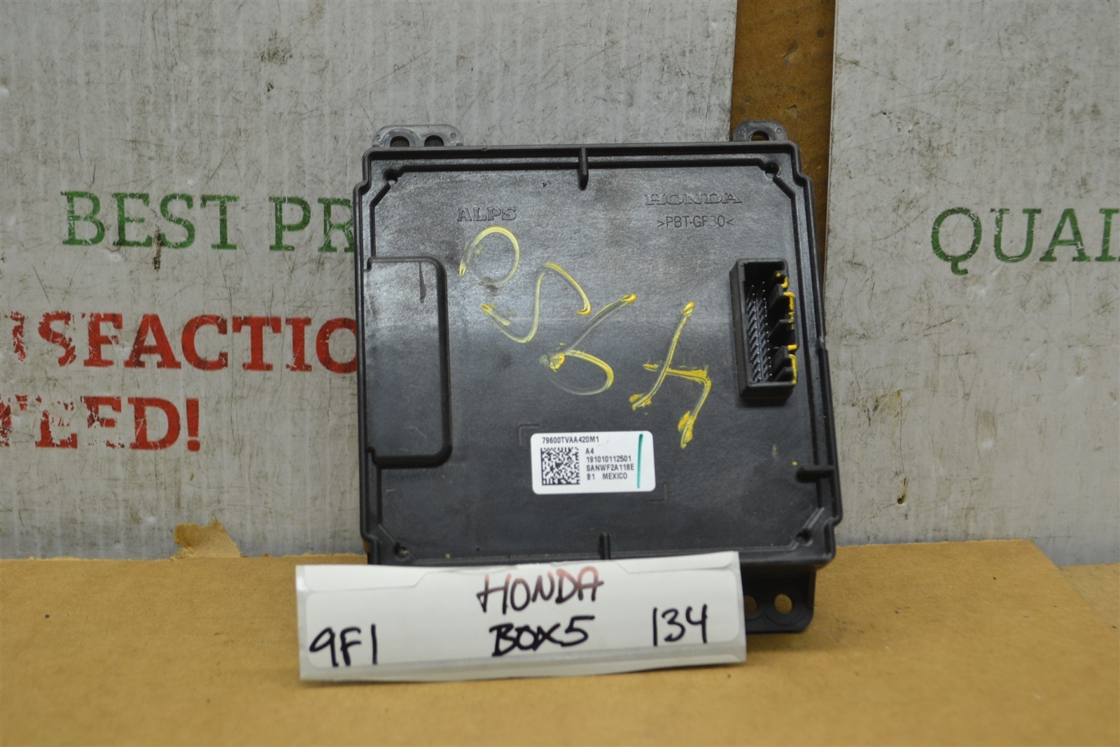 2018-20 Honda Accord HVAC Heater Control OEM 79600TVAA420M1 Module 134-9... - $78.39