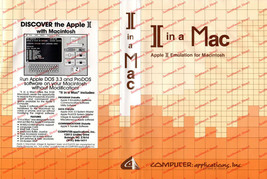 Vintage Apple Macintosh ][ in a Mac Apple II emulation software *New 1.4... - $19.00