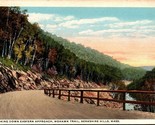 Eastern Approach Berkshire Hills Mohawk Trail MA Massachusetts WB Postca... - $2.63