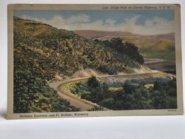 Lincoln Highway And Juniata River East Of Everett PA Vintage Postcard  - £7.43 GBP