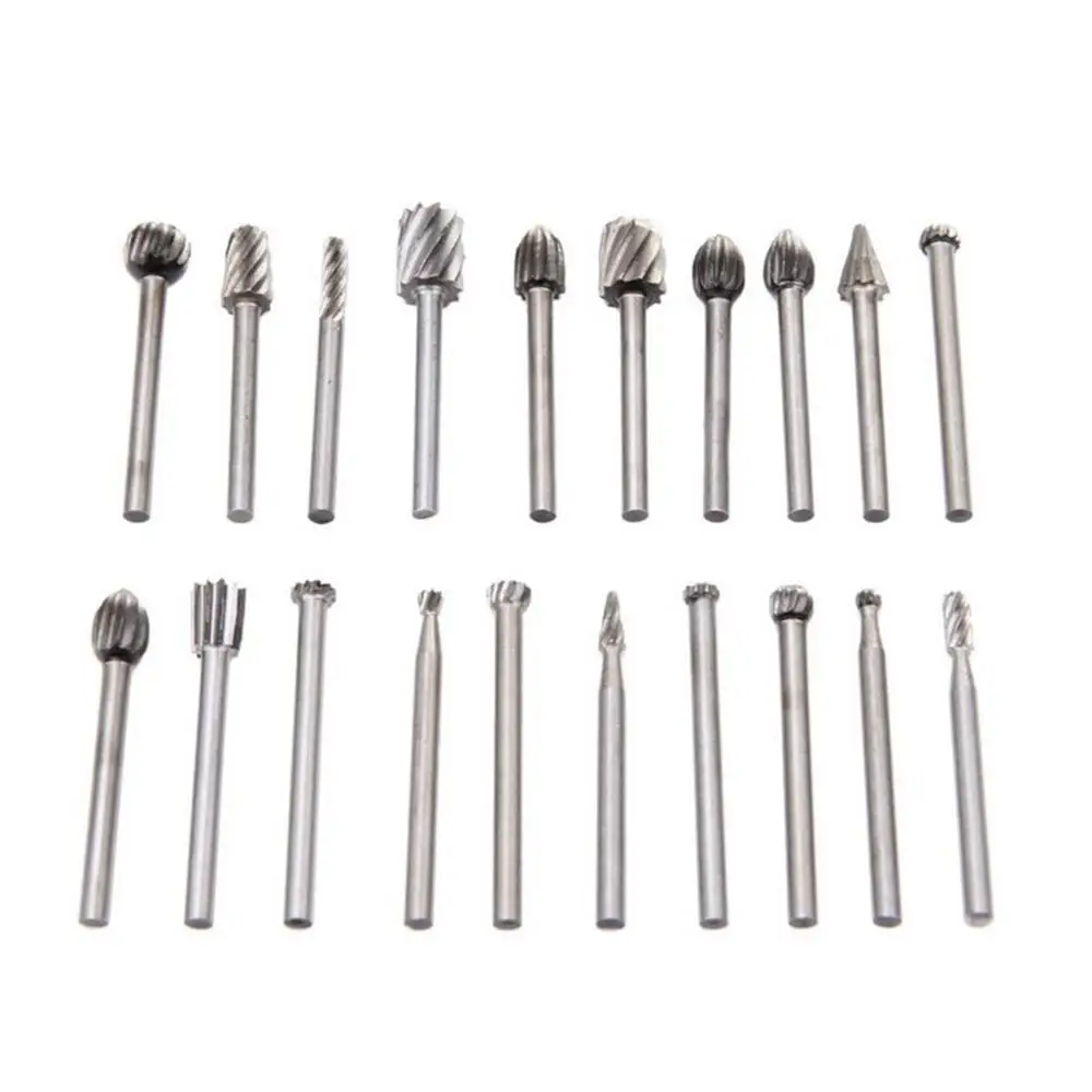 Drill Bits Tool SetSteel Rotary Burrs High Speed  Carving For Dremel Rotary Tool - £34.00 GBP