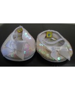 Build A Bear Workshop White Sequin Shoes Slip On - $11.58 CAD