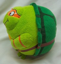 TY  Teenage Mutant Ninja Turtles MICHELANGELO 4&quot; Plush BALL STUFFED ANIM... - £11.61 GBP