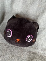 Squishmallows Cute Plush Black Halloween Kitty Cat Head Stuffed Animal Pillow De - £11.77 GBP