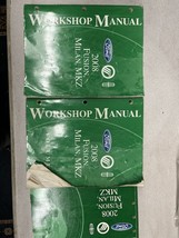 2008 Ford Fusion Lincoln MKZ Milan Service Shop Workshop Repair Manual Set WORN - £48.40 GBP