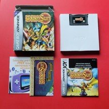 Golden Sun Complete with Map Nintendo Game Boy Advance Authentic Saves GBA - £95.59 GBP