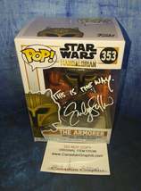 Emily Swallow Hand Signed Autograph The Armorer Funko Pop - £128.20 GBP