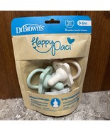 Dr Brown&#39;s Happy Paci Silicone Baby Pacifier 0-6m BPA Free 3 Pack White ... - €5,94 EUR