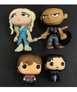 Game of Thrones Funko Mystery Mini Grey Worm Daenerys Snow Tyrion Loose ... - $19.78