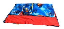 Superman Twin Flat Sheet DC Comics Daily Planet Clark Kent Metropolis Vi... - £17.26 GBP