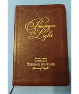 Thomas Kinkade Passages Of Light Bonded Leather  Book Selected Scriptures - $186.54 MXN