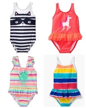 NWT Gymboree Fairytale Forest Racoon Horse Spring Vacation Girls Swimsuit - £5.17 GBP