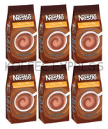 NESTLE HOT DARK CHOCOLATE WHIPPER MIX 6 x  2 LB BAGS HOT COCOA VENDING MIX  - $65.00