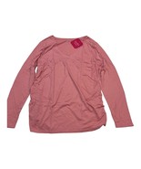 Isabel Maternity TShirt XXL Rose Mauve Long Sleeve Modal Blend Shirred S... - $143.03 MXN Isabel Maternity TShirt XXL Rose Mauve Long Sleeve Modal Blend Shirred S... - $143.03 MXN