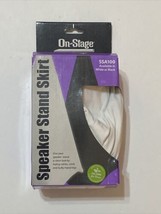 On Stage SSA100W Speaker / Lighting Stand Skirt (White) - $33.66