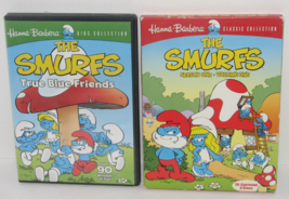 Hanna-Barbera The Smurfs Set of 2 DVDs True Blue Friends &amp; Season 1 Volume 1 - £7.74 GBP