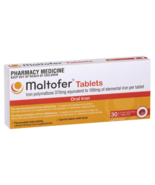 Maltofer Oral Iron 100mg - 30 Tablets - $106.86