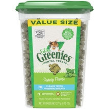 Greenies Feline Adult Cat Dental Treats Catnip 1ea/9.75 oz - £17.33 GBP