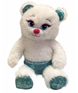 Build A Bear Workshop BAB Disney Frozen 16” ELSA White Sparkle Plush Bea... - £17.96 GBP