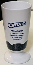 OREO White Ceramic Milkshake Tumbler/ Mug 16oz Recipe on Front - $14.01